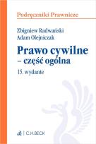 Okładka książki Prawo cywilne - część ogólna w15