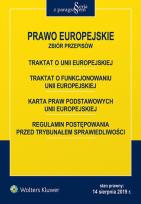 Okładka książki Prawo Europejskie. Zbiór przepisów w.5
