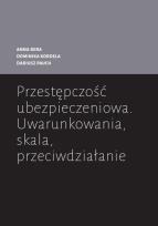 Okładka książki Przestępczość ubezpieczeniowa