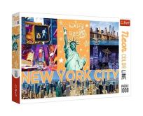 Opakowanie Puzzle 1000 Neon Color Line - Neonowe miasto TREFL