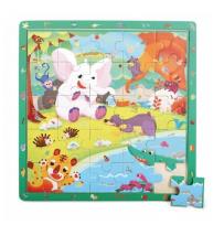 Opakowanie Puzzle & Gra drewniane Dżungla