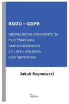 Okładka książki RODO-GDPR