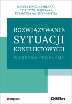 Okładka książki Rozwiązywanie sytuacji konfliktowych