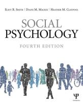 Okładka książki Social Psychology: Fourth Edition