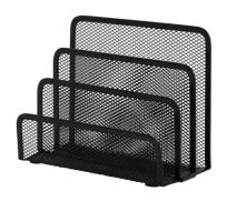 Opakowanie Sorter do korespondencji metal czarny 3 przegrody