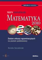 Okładka książki Testy maturalne - matematyka DIFIN