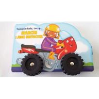 Okładka książki Toczą się koła, toczą...- Marcin i jego motocykl