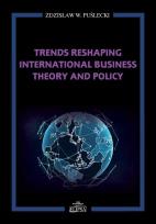 Okładka książki Trends Reshaping International Business Theory and Policy