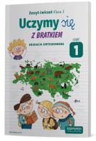 Okładka książki Uczymy się z Bratkiem 3 Zeszyt ćwiczeń cz.1 OPERON