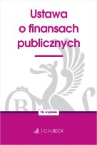 Okładka książki Ustawa o finansach publicznych w18 TP