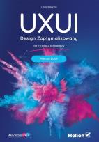 Okładka książki UXUI DESIGN ZOPTYMALIZOWANY MANUAL BOOK