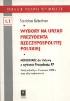 Okładka książki Wyboru na urząd prezydenta Rzeczypospolitej Polskiej