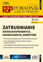 Opakowanie Zatrudnianie niepełnosprawnych,młodocianych,emerytów