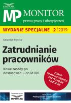 Okładka książki Zatrudnianie pracowników Nowe zasady po dostosowaniu RODO