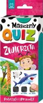 Okładka książki ZWIERZĘTA MAGICZNY QUIZ