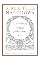 Okładka książki 1919–2019 KSIĘGA JUBILEUSZOWA SERII