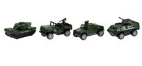 Opakowanie Auto wojskowe metalowe 7cm