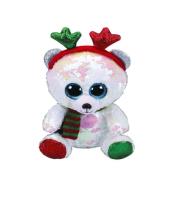 Opakowanie Beanie Boss Flippables Mistletoe - Cekinowy miś