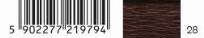 Opakowanie Bibuła marszczona nr 28 ciemny brąz (10szt)