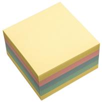 Opakowanie Bloczek samoprzylepny 75x75mm pastel D.RECT