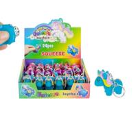 Opakowanie Brelok gumowy jednorożec 6cm