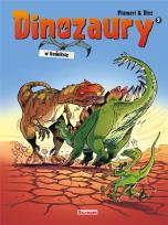 Okładka książki Dinozaury w komiksie T.2