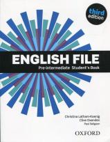 Okładka książki English File 3E Pre-Intermediate SB OXFORD