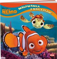 Opakowanie Gdzie jest Nemo Malowanka z naklejkami