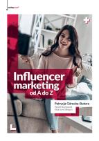 Okładka książki Influencer marketing od A do Z