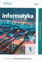 Okładka książki Informatyka LO 1 Podr. ZP. Linia II w.2019