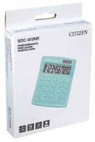 Opakowanie Kalkulator biurowy CITIZEN SDC-810NRGRE, 10-cyfrowy, 127x105mm, zielony
