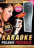 Opakowanie KARAOKE POLSKIE PRZEBOJE EDYCJA 2020 - Z MIKROFONEM (PC-DVD)