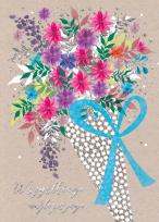 Opakowanie Karnet B6 Urodziny - Bukiet