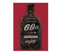 Opakowanie Karnet B6 z kopertą Urodziny 60