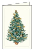 Opakowanie Karnet świąteczny duży 11,5x17cm AGN803