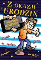 Opakowanie Karnet Young B6 + koperta nr 009 Urodziny