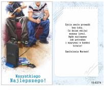 Opakowanie Karnet Życzenia + koperta ARGUS