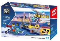 Opakowanie Klocki Blocki MyPolice 2w1 112 elementów