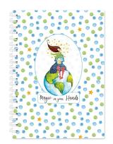 Opakowanie Kołonotatnik ozdobny Podróże B5/80 kr z zakładką