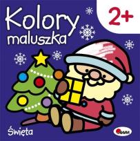 Okładka książki Kolory maluszka Święta