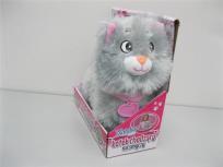 Opakowanie Kotek chodzący na smyczy szary Natalia