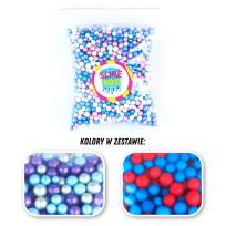 Opakowanie KULKI STYROPIANOWE ZESTAW NR 4 - 2 KOLORY (SPIDERMAN/MROŹNO MI)