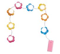 Opakowanie Lampki na lustro - Kwiaty