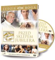 Opakowanie Ludzie Boga. Przed sklepem jubilera DVD + książka