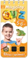 Okładka książki Magiczny quiz dla dzieci 5-6 lat Pomarańczowy