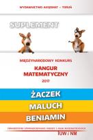 Okładka książki Matematyka z wesołym kangurem - Suplement 2017(Żaczek/Maluch/Beniamin)