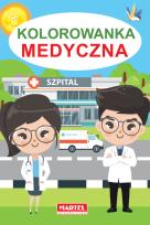 Okładka książki MEDYCZNA KOLOROWANKA