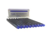 Opakowanie Naboje do piór długie niebieskie 10szt TOMA