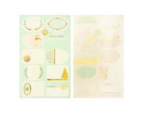 Opakowanie Naklejki do podpisywania prezentów 2 arkusze