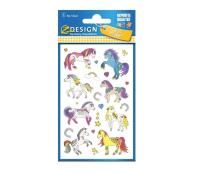 Opakowanie Naklejki papierowe błyszczące - Konie